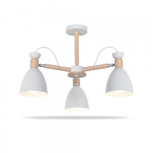 Накладний світильник Ardero AL6193-1ARD SCANDY під лампу білий