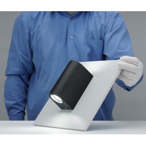 Архітектурний накладний світильник Feron DH015 GU10 під лампу чорний