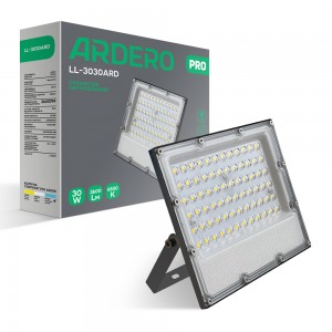 Світлодіодний прожектор Ardero LL-3030ARD PRO 30Вт 6500K сірий