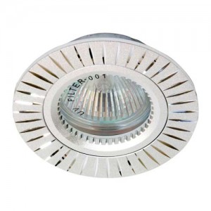 Вбудований світильник Feron GS-M394 під лампу срібло