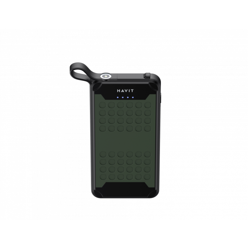 Захищений повербанк HAVIT FS214 IP67 Green 10000mAh