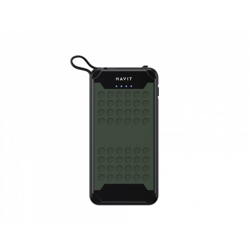 Захищений повербанк HAVIT FS214 IP67 Green 10000mAh