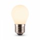 LED лампа VIDEX Filament VL-DG45MO 4W E27 3000K Porcelain dimmable