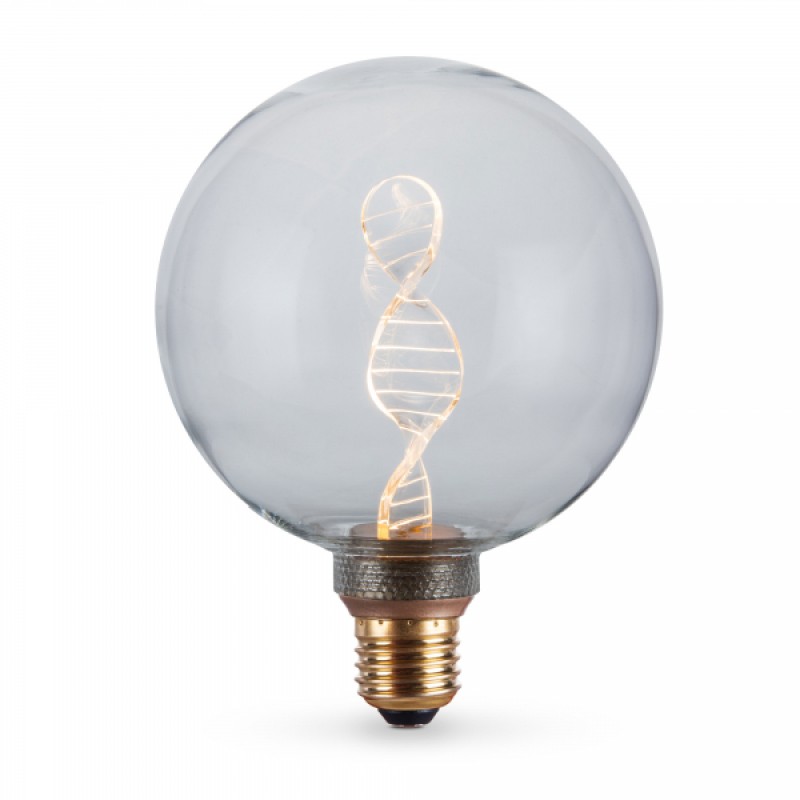 LED лампа VIDEX Filament VL-DNA-G125-C 3.5W E27 1800K