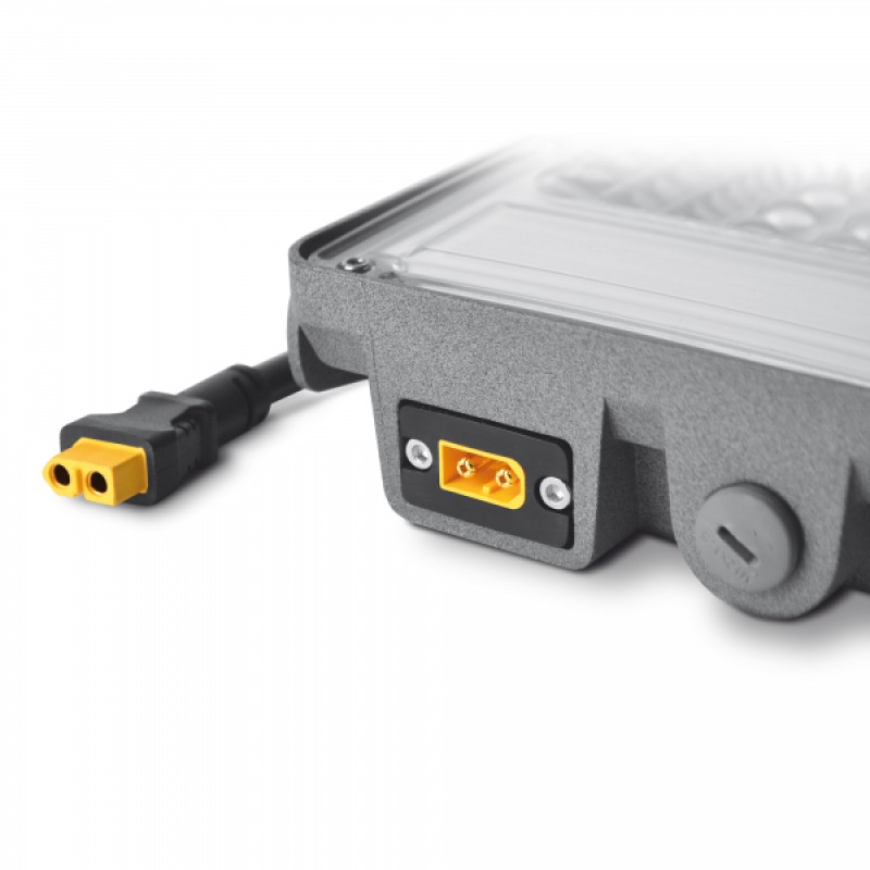 LED прожектор автономний VIDEX 600Lm 5000K Сенсорний