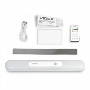 LED Світильник акумуляторний з датчиком руху VIDEX VL-NL013W-SR