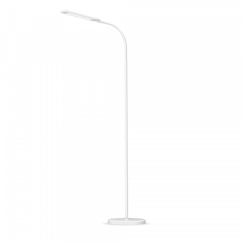 LED торшер підлоговий білий VIDEX TF0702W 8W 3000-5500K