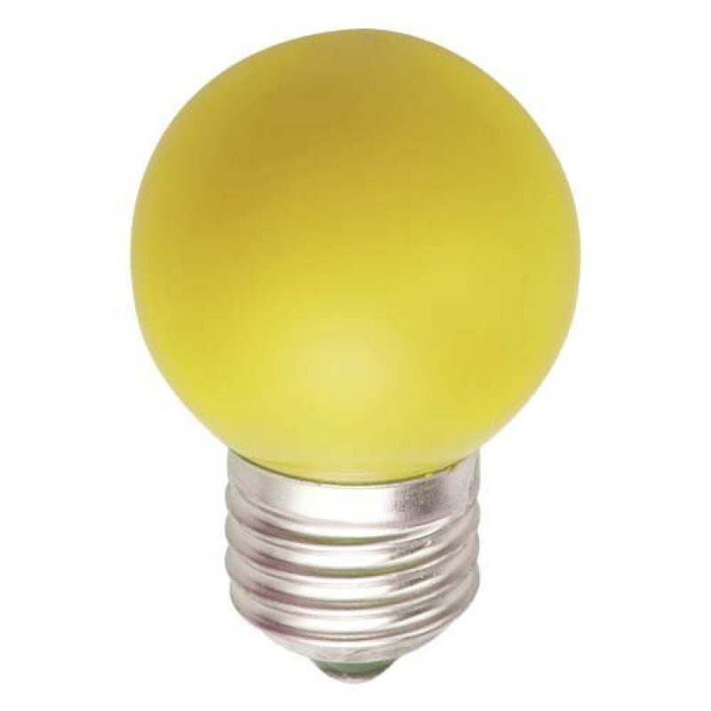Светодиодная лампа Feron LB-37 1W E27 желтая, красная, зеленая, синяя