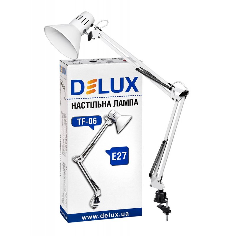 Настольная лампа Delux TF-06 E27 Б...