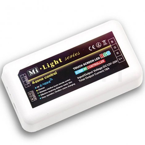 Контроллер RGB OEM Mi-light 18A-2.4G-4-zone белый