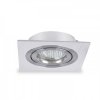 Встраиваемый светильник Feron DL6120 белый/серебро/черный