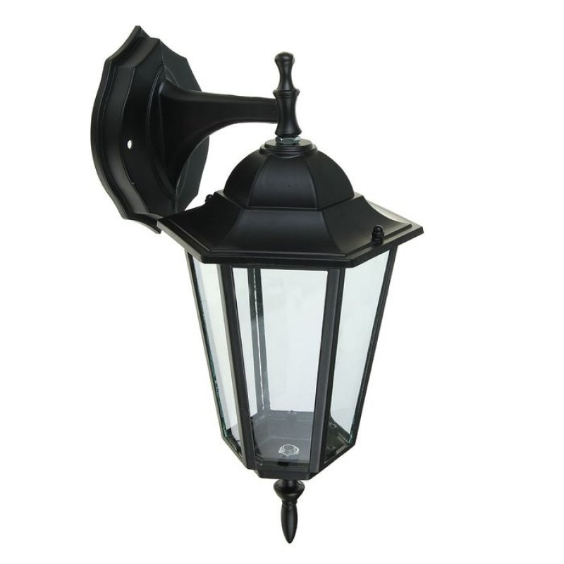 Светильник парковый RIGHT HAUSEN (метал/стекло/черный) 60W E27 вниз HN-19.3.01.2