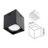 Светодиодный светильник Horoz Electric SANDRA-SQ10/XL 10W Белый/Черный