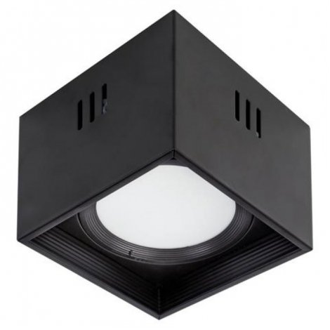 Светодиодный светильник Horoz Electric SANDRA-SQ10 10W Белый/Черный