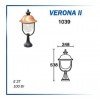 Светильник парковый напольный Ultralight VERONA II 100W 1039