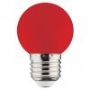 Светодиодная лампа HOROZ Electric RAINBOW синяя, белая, желтая, зеленая, красная 1W E27